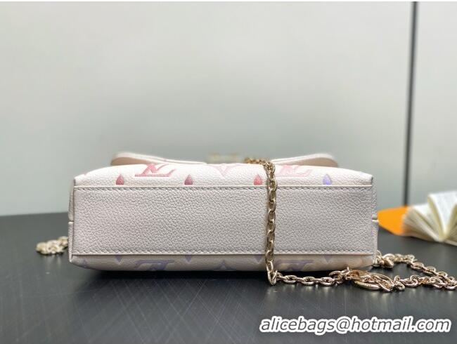 Good Product Louis Vuitton Nano Madeleine Bag in Dream Beige Embossed Grained Cowhide Leather M25596 2025