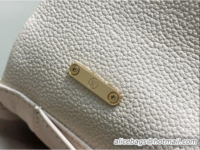Good Product Louis Vuitton Nano Madeleine Bag in Dream Beige Embossed Grained Cowhide Leather M25596 2025
