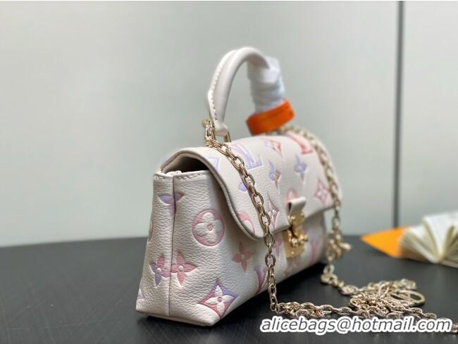 Good Product Louis Vuitton Nano Madeleine Bag in Dream Beige Embossed Grained Cowhide Leather M25596 2025