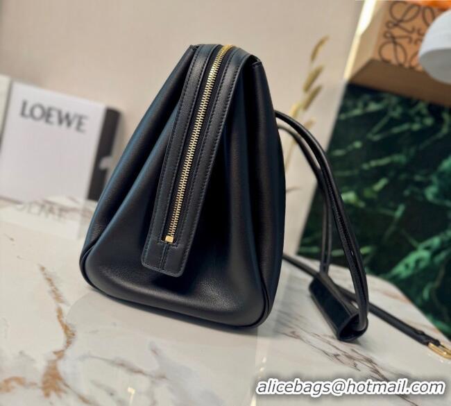 Luxury Classic Loewe Large Madrid bag in supple calfskin 052510 Black 2025