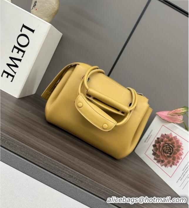 Market Sells Loewe Small Madrid bag in supple calfskin 012452 Yellow 2025