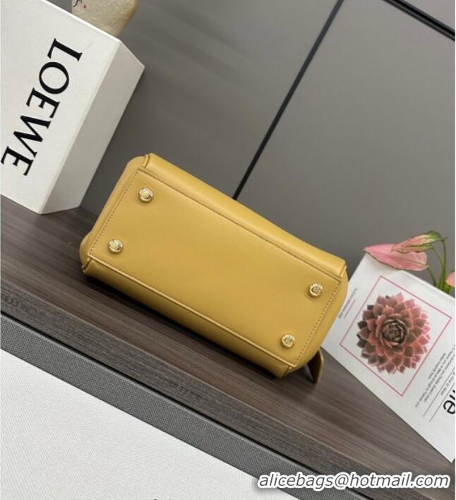Market Sells Loewe Small Madrid bag in supple calfskin 012452 Yellow 2025