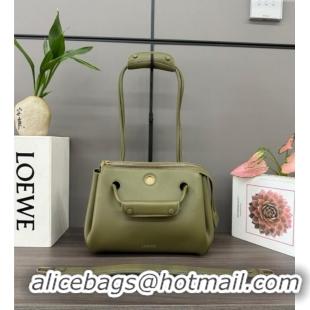 Spot Bulk Loewe Small Madrid bag in supple calfskin 012452 Green 2025