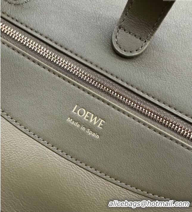 Spot Bulk Loewe Small Madrid bag in supple calfskin 012452 Green 2025
