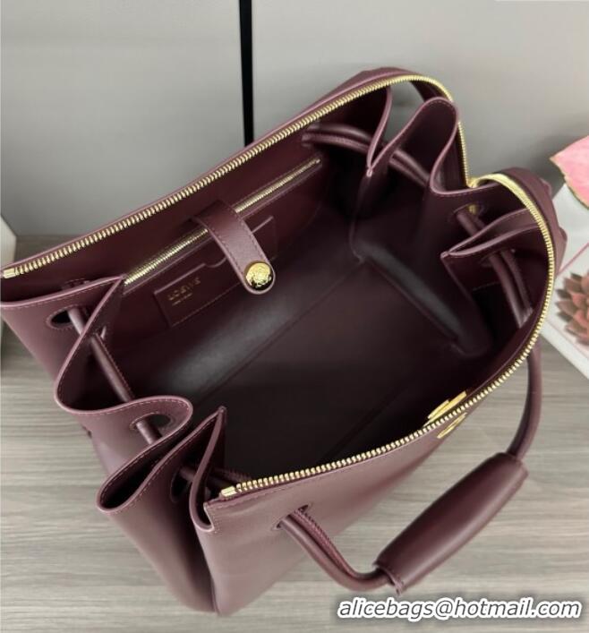 Best Price Loewe Medium Madrid bag in supple calfskin 052451 Dark Burgundy 2025