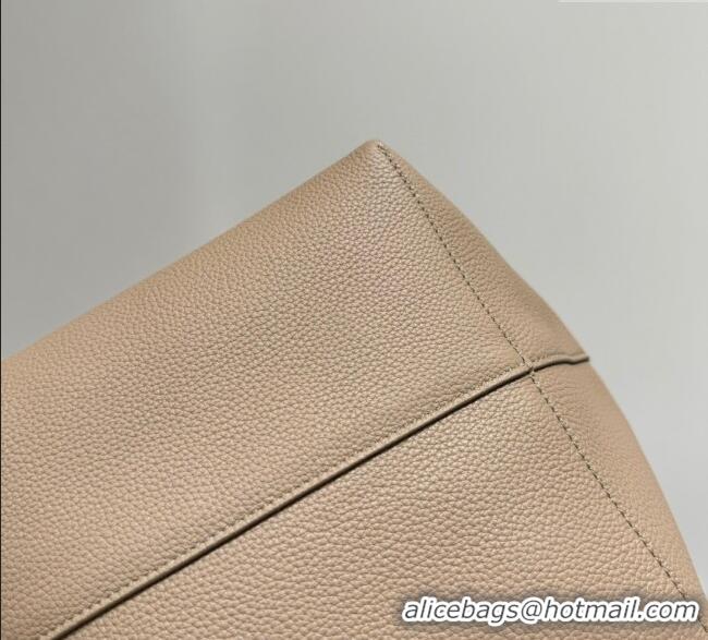 Traditional Specials The Row Large N/S Park Tote Bag in Grained Leather 0802 Beige 2025