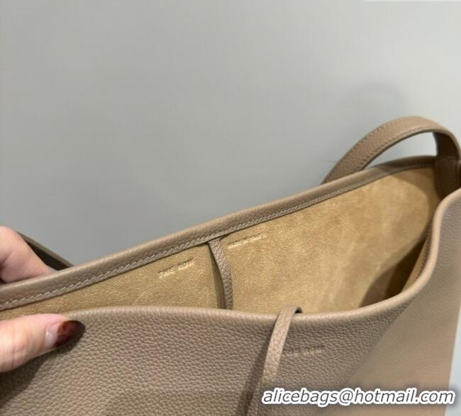 Traditional Specials The Row Large N/S Park Tote Bag in Grained Leather 0802 Beige 2025