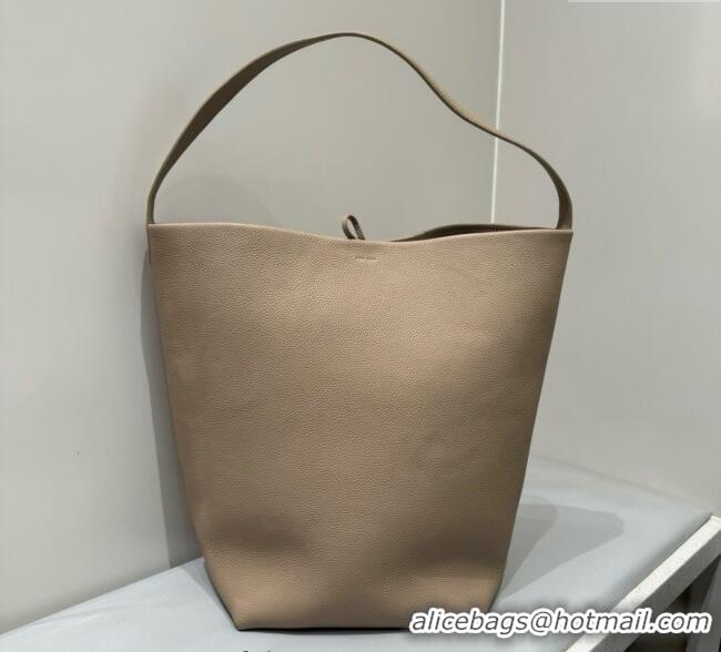 Traditional Specials The Row Large N/S Park Tote Bag in Grained Leather 0802 Beige 2025