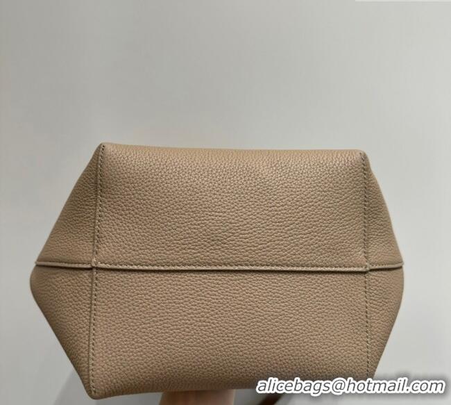 Best Design The Row Medium N/S Park Tote Bag in Grained Leather 0802 Beige 2025