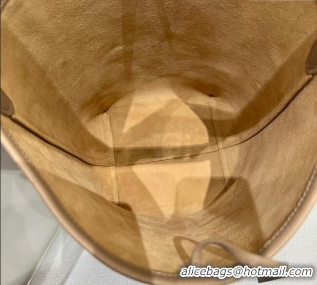 Best Design The Row Medium N/S Park Tote Bag in Grained Leather 0802 Beige 2025