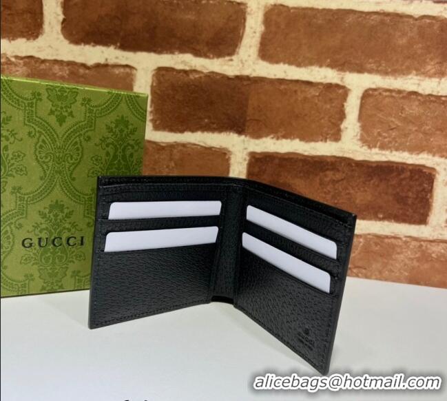Luxury Discount Gucci GG Marmont Pig-Textured Leather Bi-fold Wallet 428726 Grey 2023