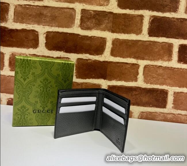 Luxury Discount Gucci GG Marmont Pig-Textured Leather Bi-fold Wallet 428726 Grey 2023
