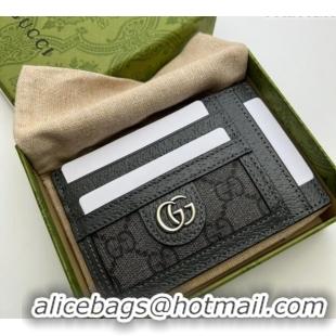 New Cheap Gucci Ophidia Card Case 732018 Grey 2023