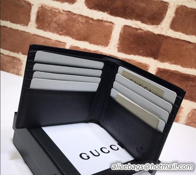 Modern Classic Gucci Bee Print GG Supreme Canvas Wallet 451268 Beige 2023
