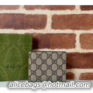 Promotional Gucci Wallet with GG Detail ‎768243 Brown 2024
