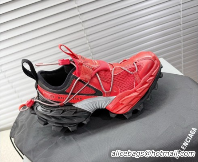 Good Quality Balenciaga Hike Sneakers in Mesh Red 0604053