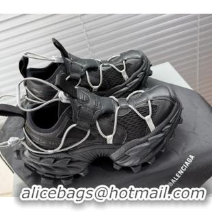 Best Grade Balenciaga Hike Sneakers in Mesh Black 0604055