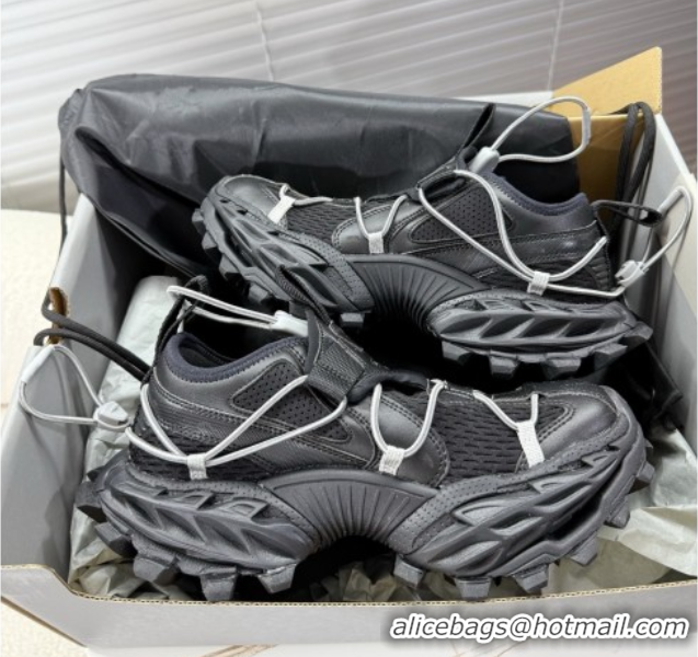 Best Grade Balenciaga Hike Sneakers in Mesh Black 0604055