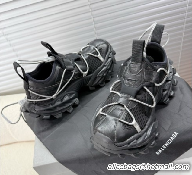 Best Grade Balenciaga Hike Sneakers in Mesh Black 0604055