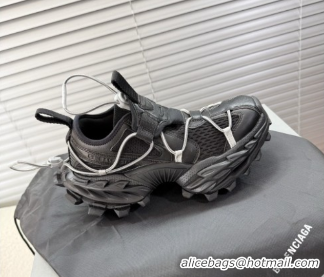 Best Grade Balenciaga Hike Sneakers in Mesh Black 0604055
