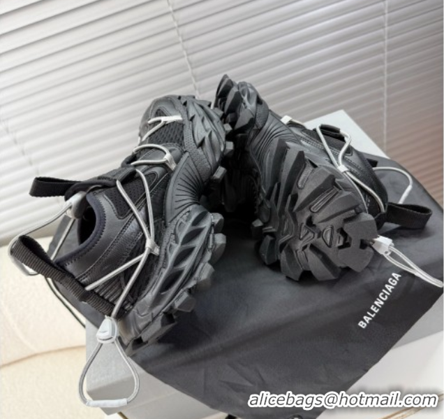 Best Grade Balenciaga Hike Sneakers in Mesh Black 0604055