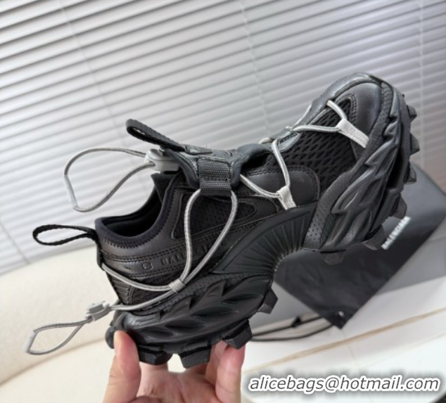 Best Grade Balenciaga Hike Sneakers in Mesh Black 0604055
