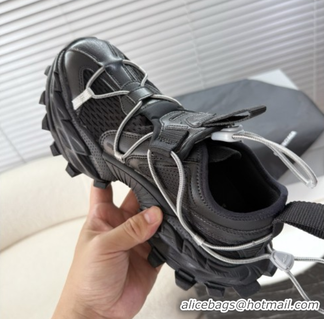 Best Grade Balenciaga Hike Sneakers in Mesh Black 0604055