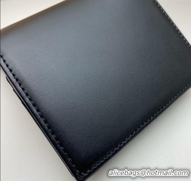 Best Price Gucci Horsebit 1955 Leather Card Case Wallet 621887 Black 2024