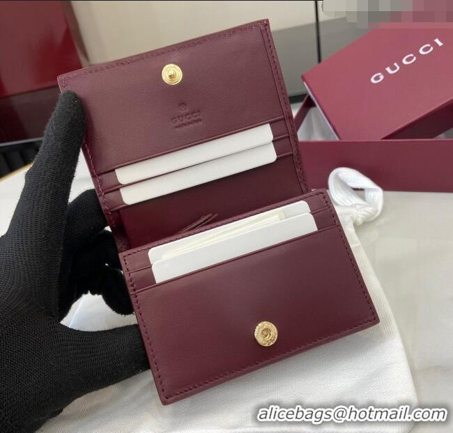 Well Crafted Gucci GG Canvas Mini Compact Wallet with Owl Detail 818767 2025