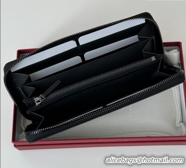 Big Discount Gucci Mens GG Canvas Zip Around Wallet 821207 Black 2025