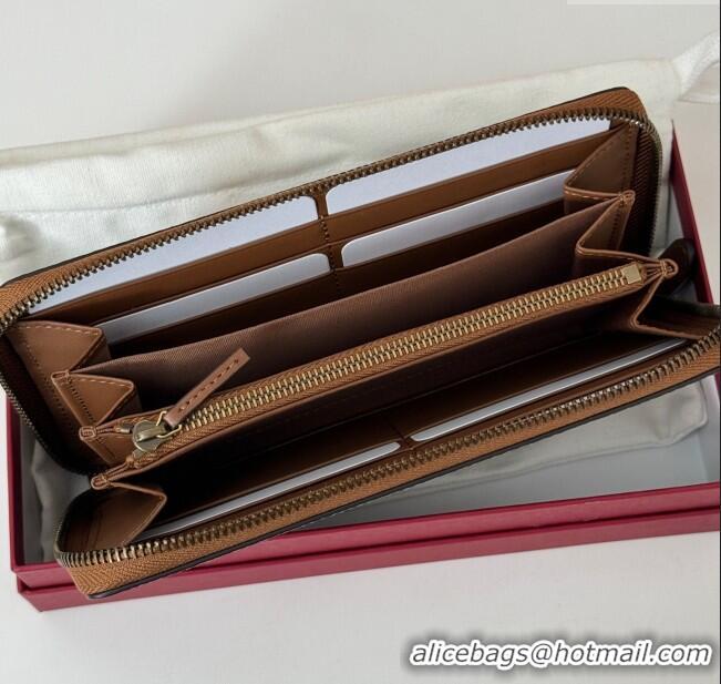 Promotional Gucci Mens GG Canvas Zip Around Wallet 821207 Beige 2025