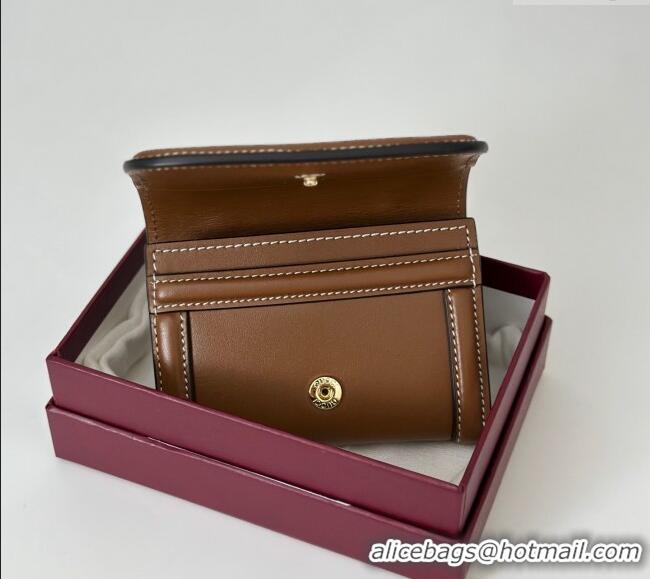 Fashion Discount Gucci Blondie Wallet in Calf Leather 818811 Brown 2025