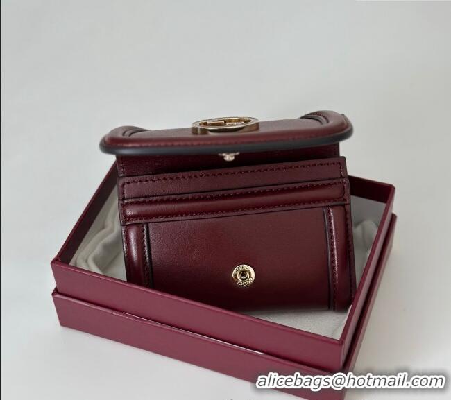 Buy Fashionable Gucci Blondie Wallet in Leather 818811 Burgundy 2025