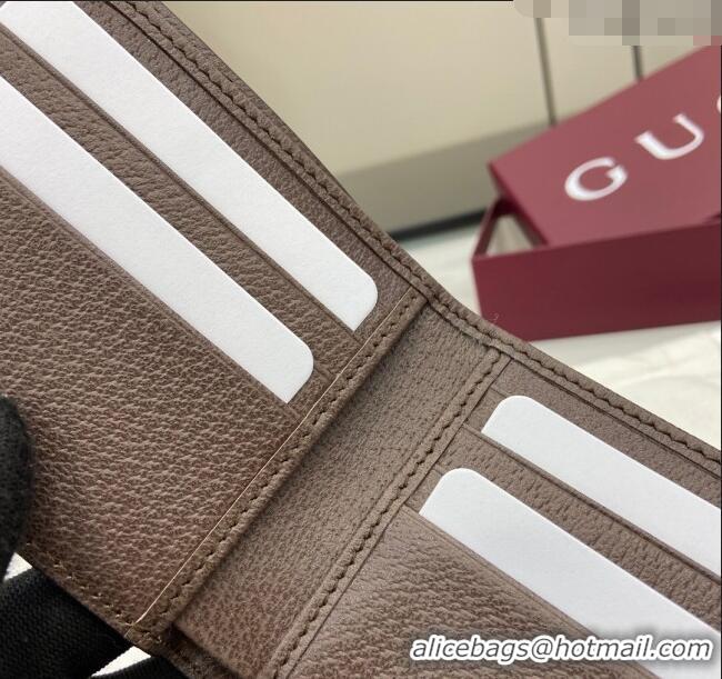 Best Price Gucci Bi-Fold GG Canvas Wallet with Blue Flower Print 841146 2025