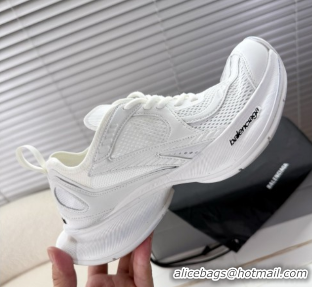 Best Price Balenciaga Circuit Sneakers in Mesh White Upper 0604063