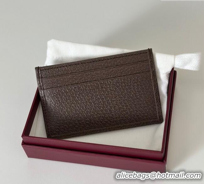 Good Taste Gucci Ophidia GG Canvas Card Case Wallet 834795 Beige/Brown 2025