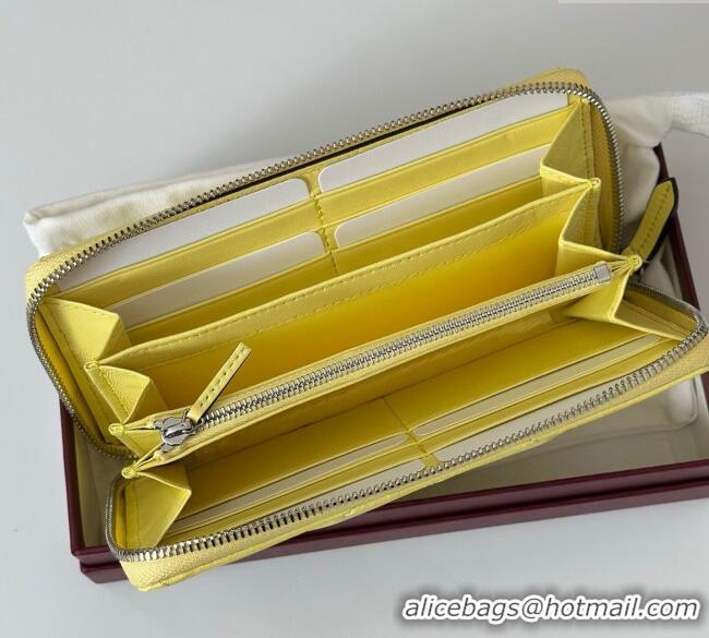 Top Quality Gucci GG Marmont Leather Zip Around Wallet 837758 Yellow 2025