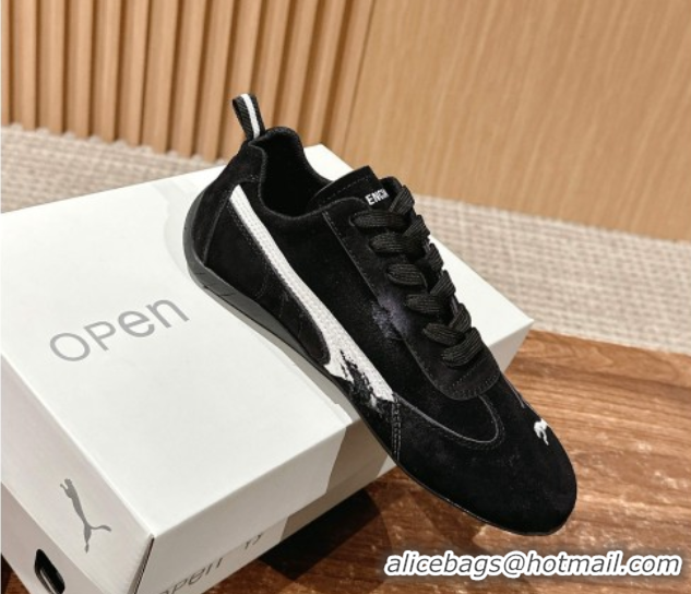 Most Popular Puma x Balenciaga Winter 25 Runway Sneakers in Suede Black 0604067