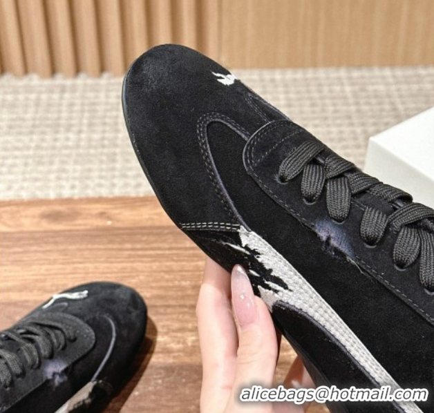 Most Popular Puma x Balenciaga Winter 25 Runway Sneakers in Suede Black 0604067