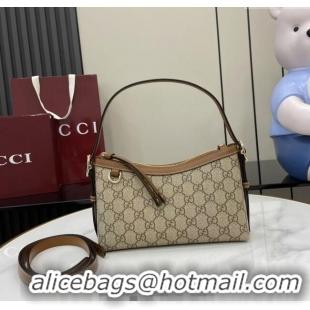 Traditional Specials Gucci GG Emblem Canvas Small Shoulder Bag 847450 2025