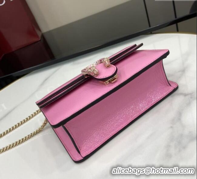 Buy Inexpensive Gucci Dionysus Mini Shoulder Bag in Patent Leather 837370 Pink 2025
