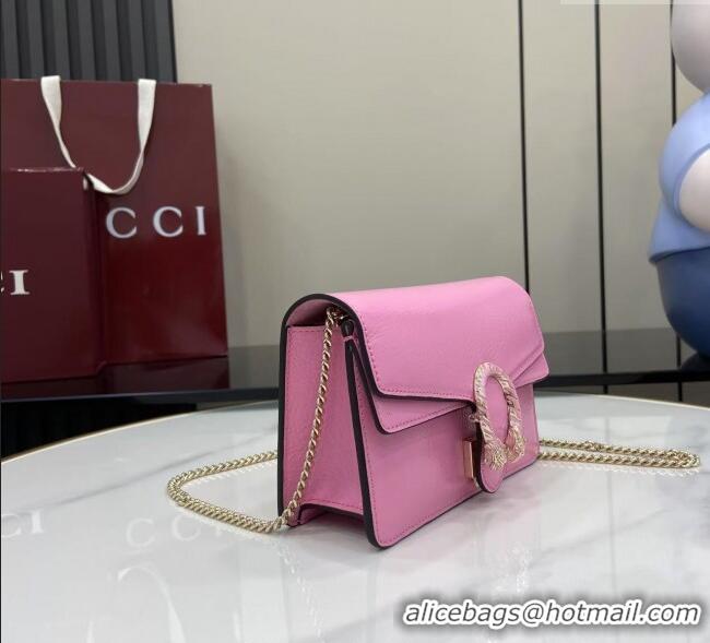 Buy Inexpensive Gucci Dionysus Mini Shoulder Bag in Patent Leather 837370 Pink 2025