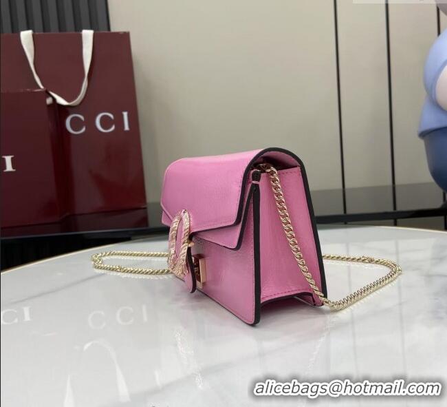 Buy Inexpensive Gucci Dionysus Mini Shoulder Bag in Patent Leather 837370 Pink 2025