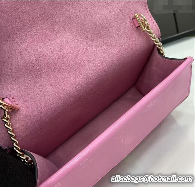 Buy Inexpensive Gucci Dionysus Mini Shoulder Bag in Patent Leather 837370 Pink 2025