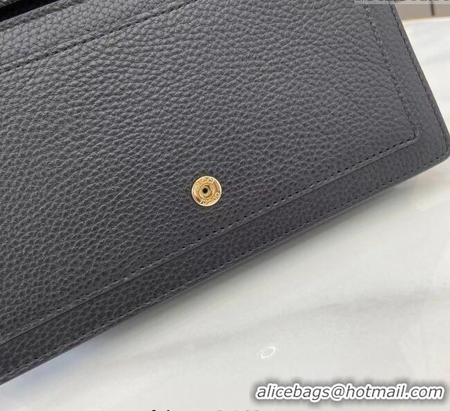 Low Cost Gucci Dionysus wallet on chain in grainy leather 837373 Black 2025