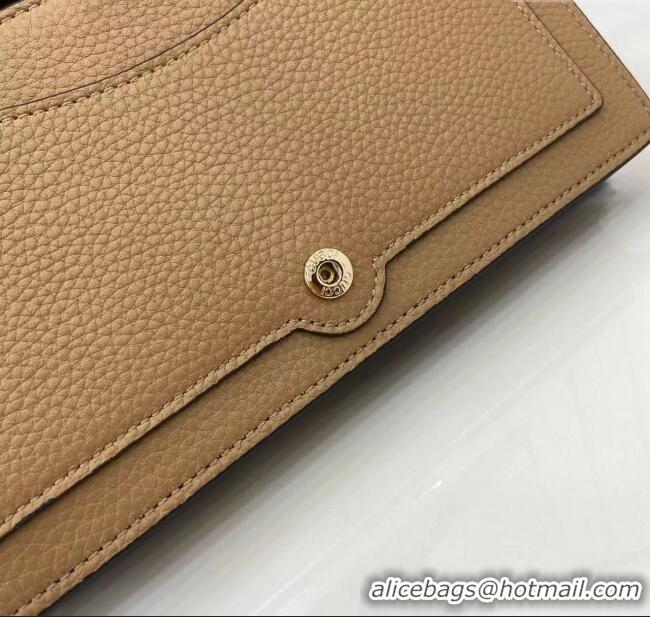 Top Grade Gucci Dionysus wallet on chain in grainy leather 837373 Beige 2025