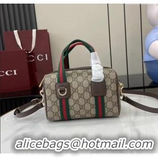 Affordable Price Gucci Mini GG Canvas handbag 859975 Beige/Brown 2025