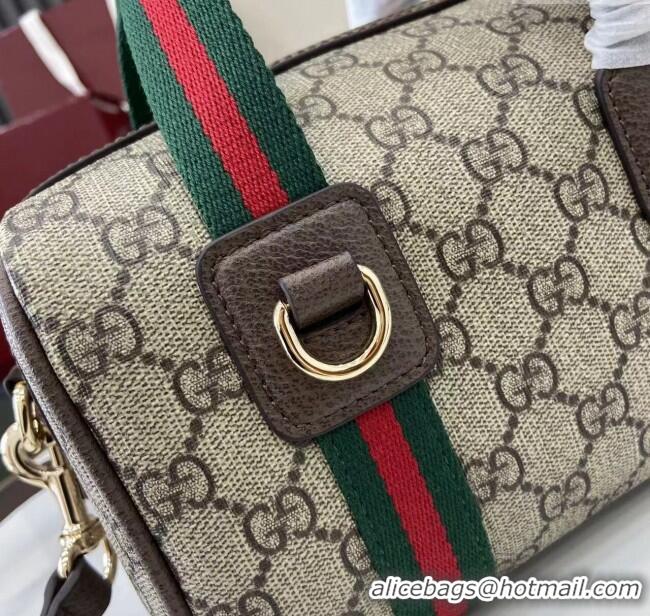 Affordable Price Gucci Mini GG Canvas handbag 859975 Beige/Brown 2025