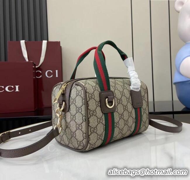 Affordable Price Gucci Mini GG Canvas handbag 859975 Beige/Brown 2025