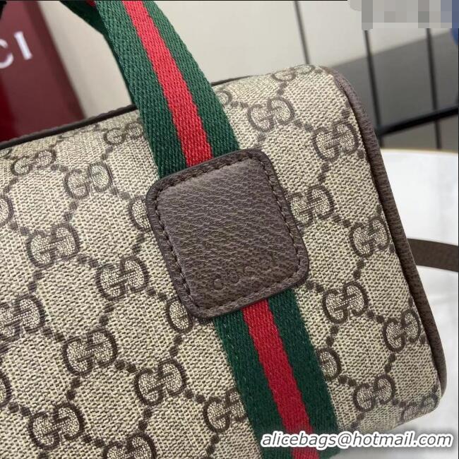 Affordable Price Gucci Mini GG Canvas handbag 859975 Beige/Brown 2025
